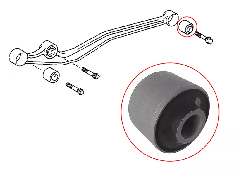 Сайлентблок рычага Toyota Land Cruiser 84-23 / Land Cruiser Prado (J70) 87-96 - Артикул ST4806160030 - Производитель Sat - Фото, Отзывы, Цены 