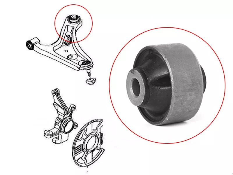 Сайлентблок рычага Daihatsu Be-Go 06-16 / Terios 06 - Артикул ST48068B4011BF - Производитель Sat - Фото, Отзывы, Цены 