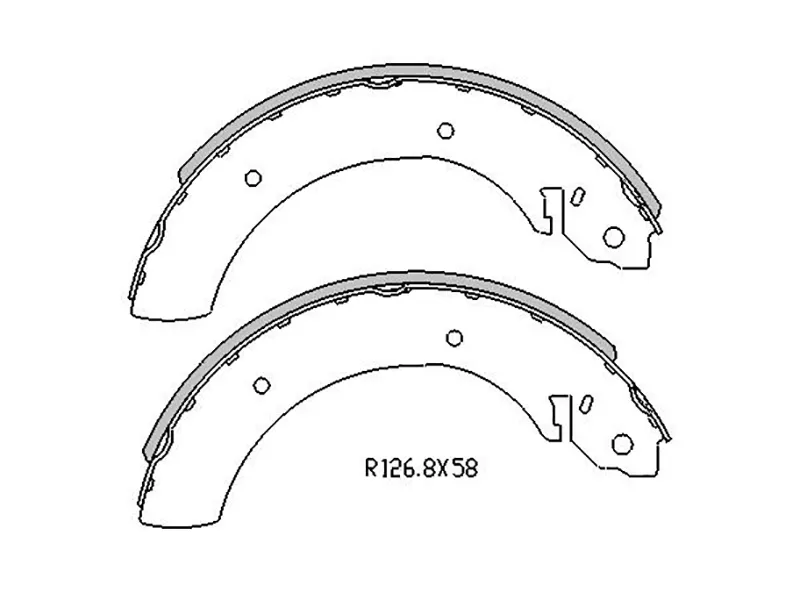 Колодки тормозные барабанные SsangYong Actyon 05-10 / Actyon Sports 06-16 - Артикул ST4833005000 - Производитель Sat - Фото, Отзывы, Цены 