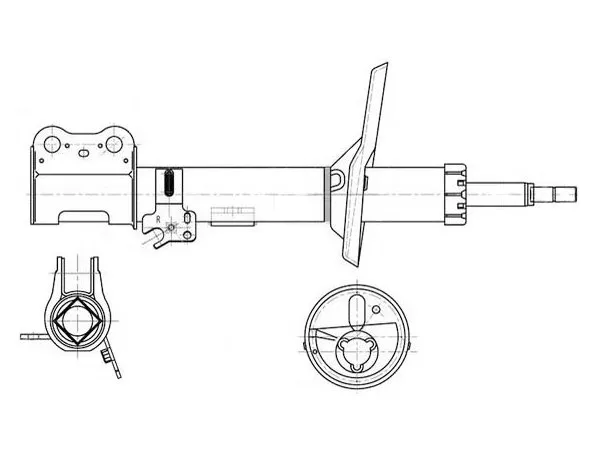 Стойка передняя Toyota RAV4 (CA20) 00-05 / Lifan X60 12-22 - Артикул ST4851049515 - Производитель Sat - Фото, Отзывы, Цены 