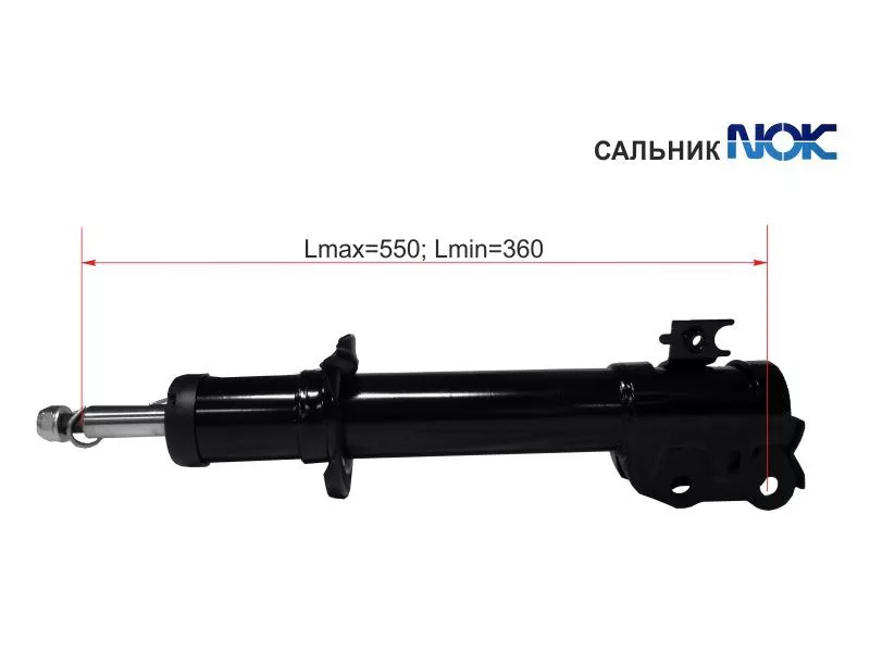 Стойка передняя Toyota Passo 04-16 / Daihatsu Boon 04-10 - Артикул ST48510B1010 - Производитель Sat - Фото, Отзывы, Цены 