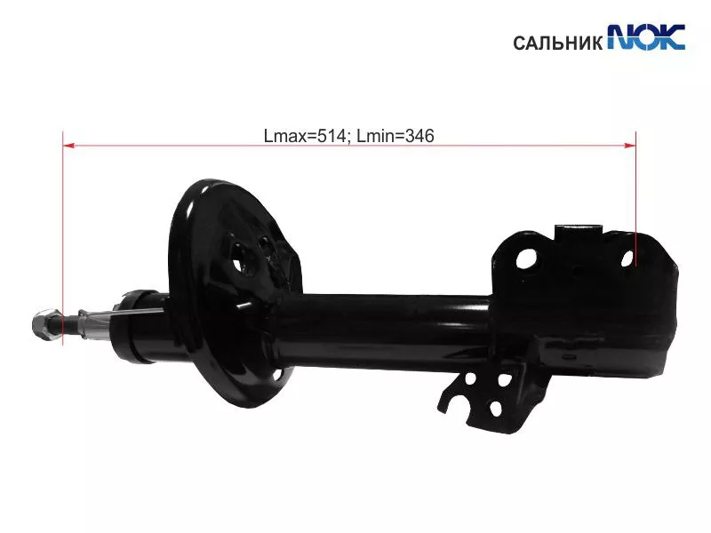 Стойка передняя Toyota Ipsum (SXM10) 96-01 / Gaia 98-04 - Артикул ST4852080060 - Производитель Sat - Фото, Отзывы, Цены 