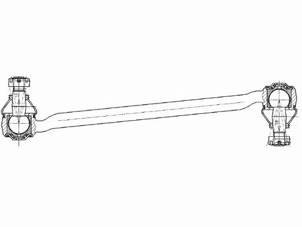 Тяга рулевая NISSAN ATLAS/CONDOR (F23) 92-07 LH - Артикул ST486302T025 - Производитель Sat - Фото, Отзывы, Цены 