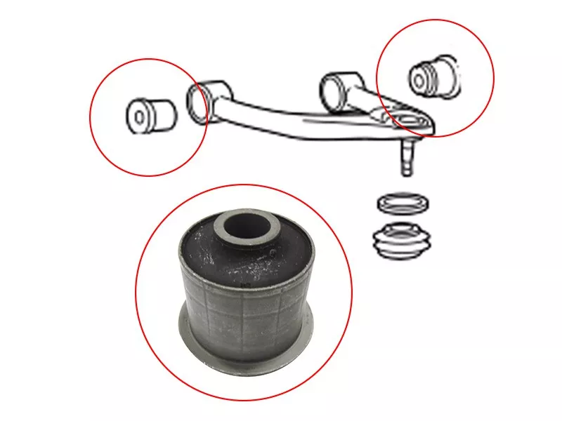 Сайлентблок рычага Toyota Land Cruiser (J200) 07-21 / Lexus LX 07-23 - Артикул ST486320C010 - Производитель Sat - Фото, Отзывы, Цены 