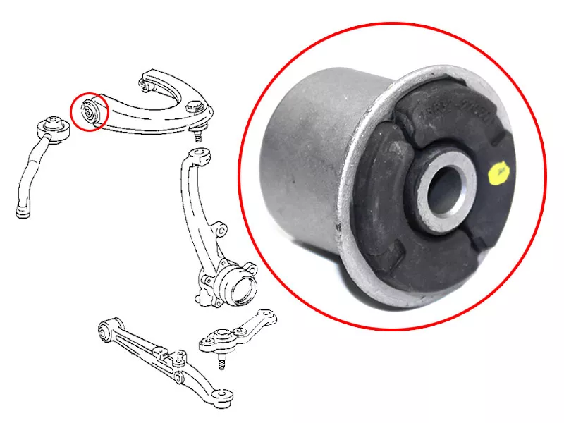 Сайлентблок рычага Toyota Crown 95-01 / Mark II 92-00 - Артикул ST4863222030 - Производитель Sat - Фото, Отзывы, Цены 