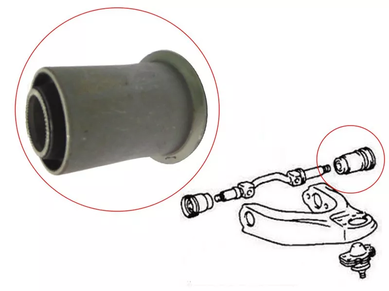 Сайлентблок рычага Toyota Hiace 89-20 / Dyna 95-99 - Артикул ST4863528060 - Производитель Sat - Фото, Отзывы, Цены 