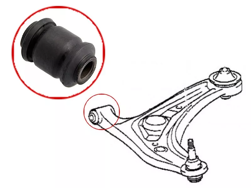 Сайлентблок рычага Toyota Probox 02- / Succeed 02-20 (Спереди) - Артикул ST486540D040 - Производитель Sat - Фото, Отзывы, Цены 