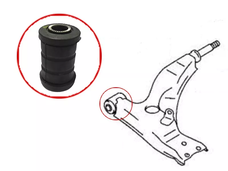 Сайлентблок рычага Toyota Avensis (T220) 97-03 / Caldina 92-02 - Артикул ST4865412050 - Производитель Sat - Фото, Отзывы, Цены 