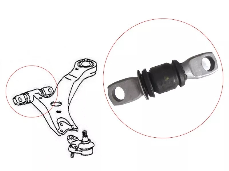 Сайлентблок рычага Lexus RX 03-22 / Toyota Camry 01-23 - Артикул ST4865433050 - Производитель Sat - Фото, Отзывы, Цены 