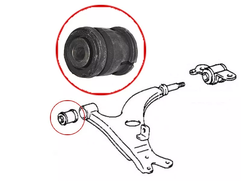 Сайлентблок рычага Toyota RAV4 (XA10) 94-00 - Артикул ST4865442020 - Производитель Sat - Фото, Отзывы, Цены 