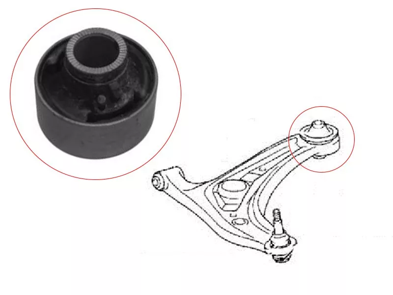 Сайлентблок Toyota Corolla Fielder (E160) 12- / Probox 14 - Артикул ST486550D080 - Производитель Sat - Фото, Отзывы, Цены 