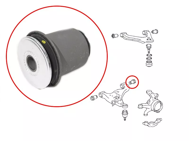 Сайлентблок рычага Toyota Hilux Pick Up 04-20 / Ipsum 01-09 - Артикул ST486550K010 - Производитель Sat - Фото, Отзывы, Цены 