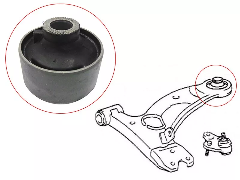 Сайлентблок рычага Chery Tiggo T11 05-16 / Toyota RAV4 00-05 - Артикул ST4865542050 - Производитель Sat - Фото, Отзывы, Цены 