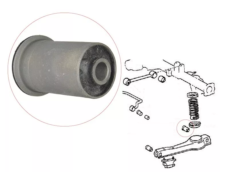 Сайлентблок рычага Toyota Hiace 89-04 / Granvia 95-02 - Артикул ST4870226051 - Производитель Sat - Фото, Отзывы, Цены 