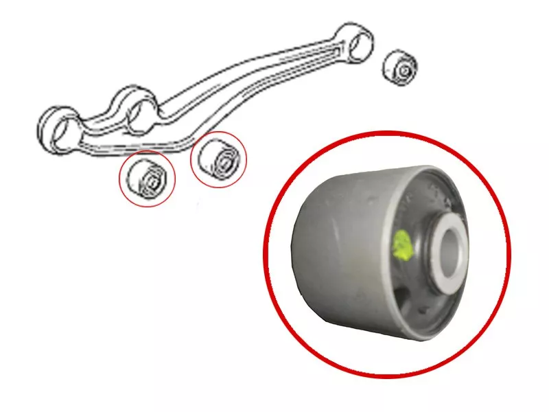 Сайлентблок рычага Nissan Patrol 87-10 / Toyota Land Cruiser 80-23 - Артикул ST4870260050 - Производитель Sat - Фото, Отзывы, Цены 