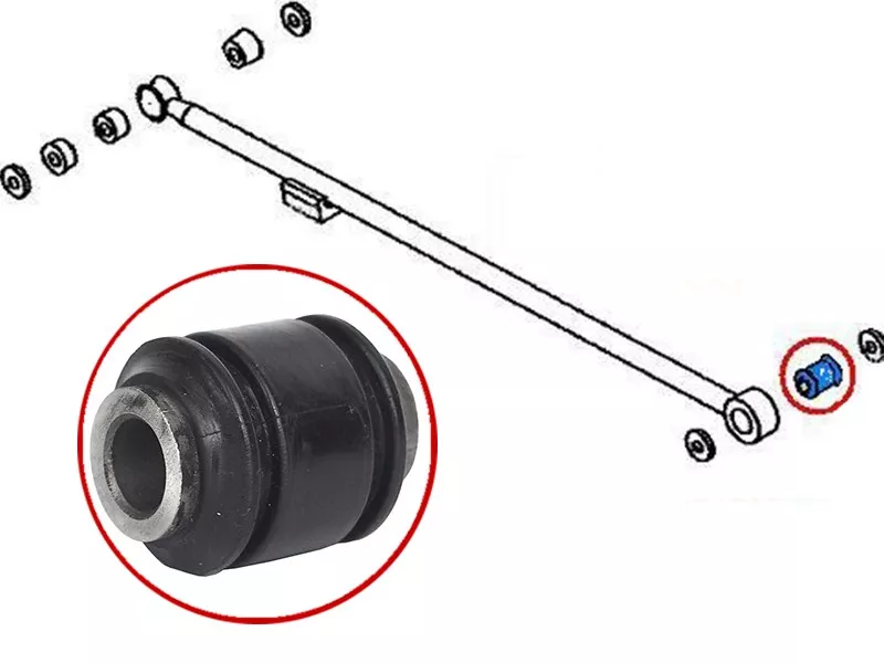 Сайлентблок Toyota Probox 02- / Vitz 99-05 - Артикул ST48706B4010 - Производитель Sat - Фото, Отзывы, Цены 