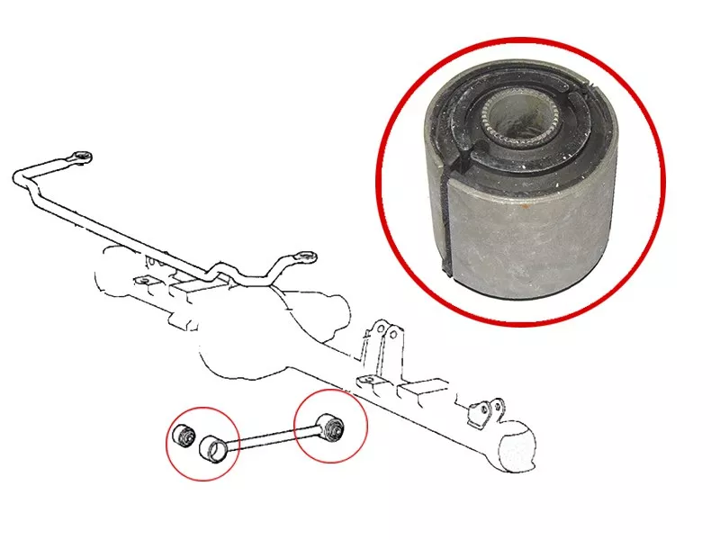 Сайлентблок Toyota 4Runner 89-95 / Hilux Surf 89-95 (Перед) - Артикул ST4872535010 - Производитель Sat - Фото, Отзывы, Цены 