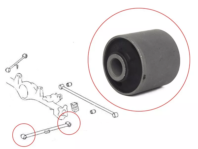 Сайлентблок рычага Nissan Pathfinder 95-04 / Patrol 87-10 - Артикул ST4872535020 - Производитель Sat - Фото, Отзывы, Цены 