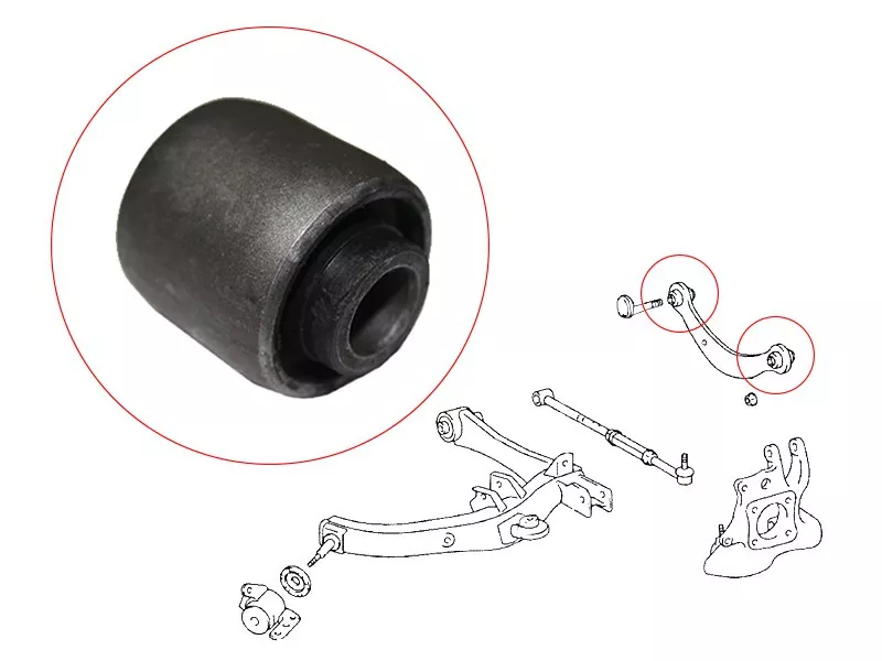 Сайлентблок рычага Toyota Allion (T240,T260) 01-21 / Avensis 03-18 - Артикул ST4877021011B - Производитель Sat - Фото, Отзывы, Цены 