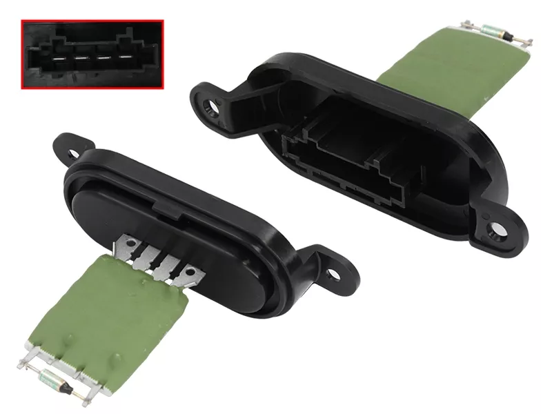 Резистор мотора отопителя Volkswagen Touareg 02-10 / Transporter 03-15 - Артикул ST4950018 - Производитель Sat - Фото, Отзывы, Цены 