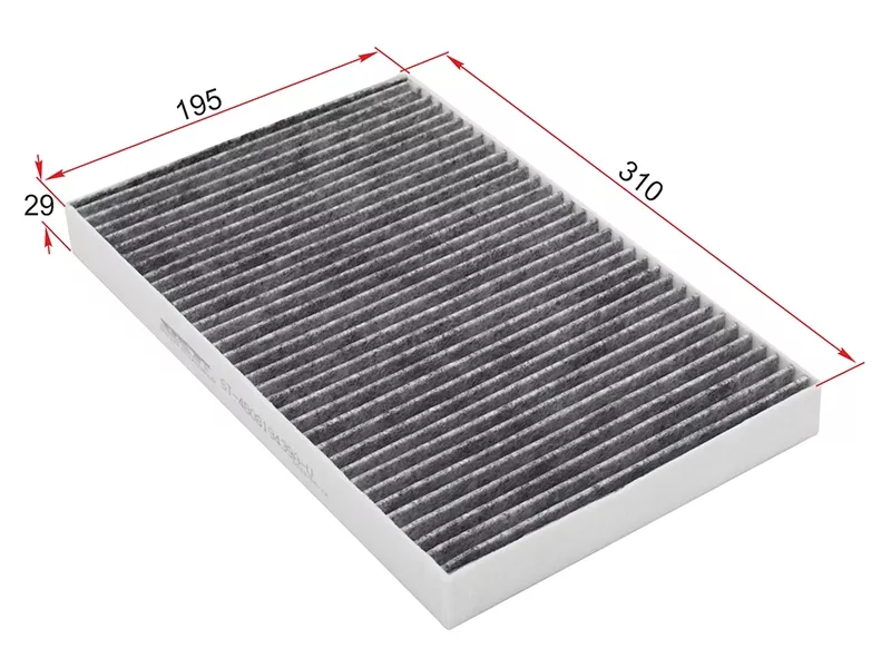 Фильтр салона AUDI A6 97-04 угольный - Артикул ST4B0819439AU - Производитель Sat - Фото, Отзывы, Цены 