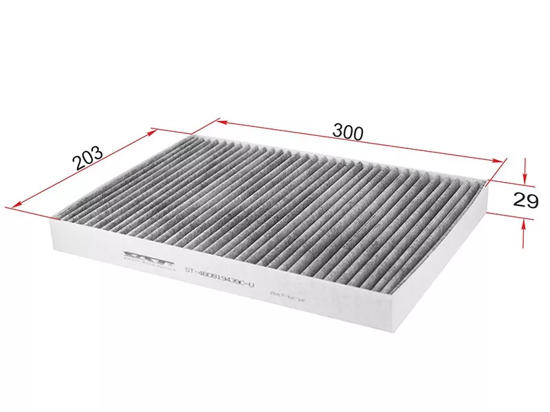 Фильтр салона AUDI A4 98-07 угольный - Артикул ST4B0819439CU - Производитель Sat - Фото, Отзывы, Цены 