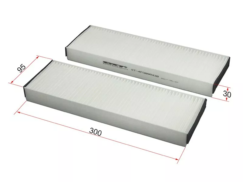 Фильтр салона AUDI A6 05-11 (2шт) - Артикул ST4F0898438 - Производитель Sat - Фото, Отзывы, Цены 