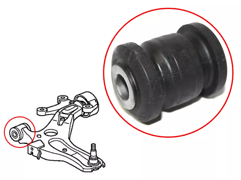 Сайлентблок рычага Honda CR-V 06-18 / Crossroad 07-10 - Артикул ST51350SWAE01B - Производитель Sat - Фото, Отзывы, Цены 
