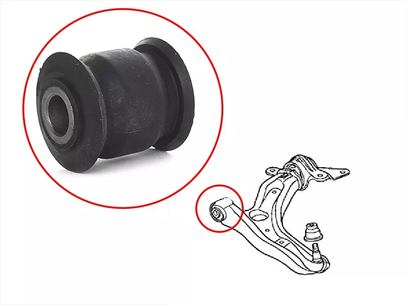 Сайлентблок рычага Honda Fit 07-13 / Fit Shuttle 11-15 - Артикул ST51350TF0BU1 - Производитель Sat - Фото, Отзывы, Цены 