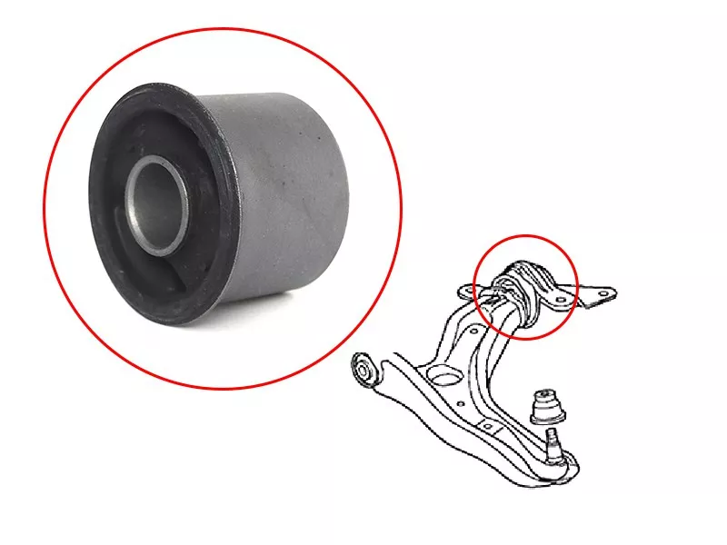 Сайлентблок рычага Honda Fit 07-13 / Fit Shuttle 11-15 - Артикул ST51350TF0BU2 - Производитель Sat - Фото, Отзывы, Цены 