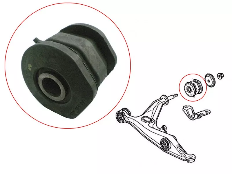 Сайлентблок рычага Honda Civic 95-00 / Civic Ferio 95-00 - Артикул ST51391S04005 - Производитель Sat - Фото, Отзывы, Цены 