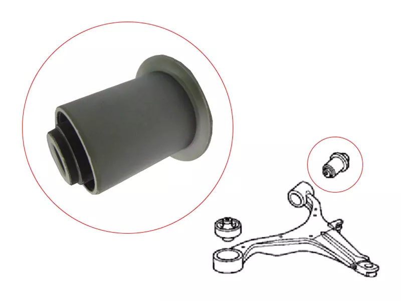 Сайлентблок рычага Honda Civic 00-06 / Civic Ferio 00-05 - Артикул ST51392S5A004 - Производитель Sat - Фото, Отзывы, Цены 