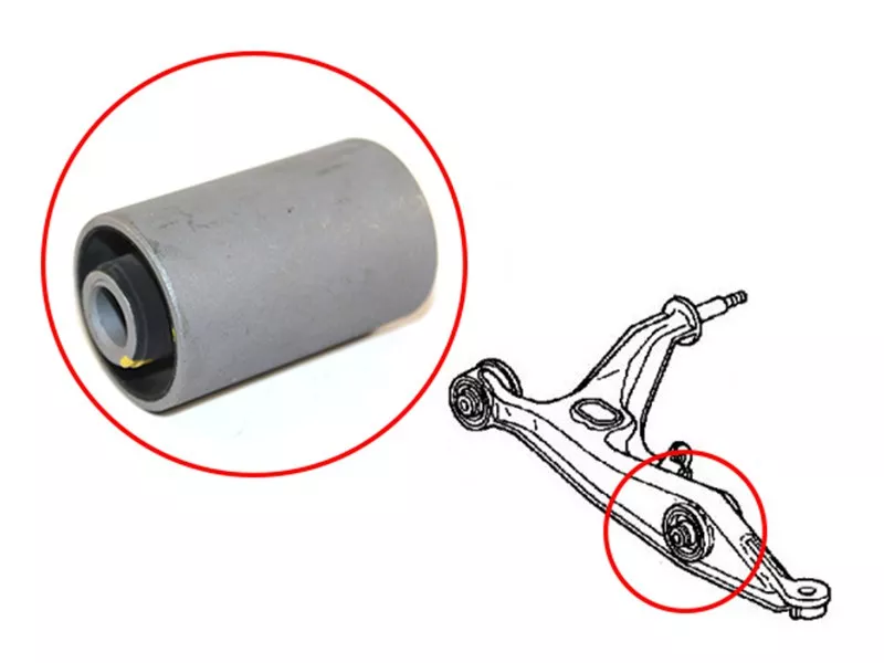 Сайлентблок рычага Honda Civic 95-00 / Civic Ferio 95-00 - Артикул ST51810S04G00 - Производитель Sat - Фото, Отзывы, Цены 