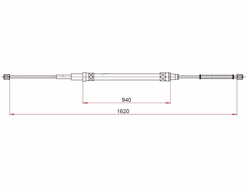 Трос ручного тормоза SKODA OCTAVIA (1U2) RH/LH 96-02 - Артикул ST520083 - Производитель Sat - Фото, Отзывы, Цены 