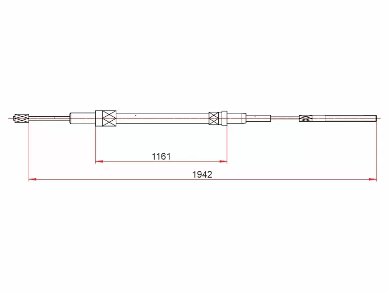 Трос ручного тормоза BMW X5 E53 RH/LH 99-05 - Артикул ST520120 - Производитель Sat - Фото, Отзывы, Цены 