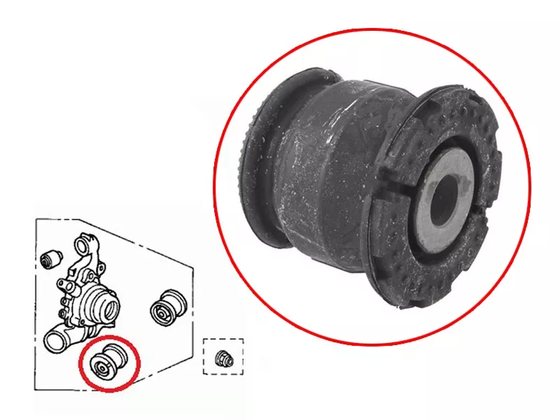 Сайлентблок рычага Honda CR-V 01-06 - Артикул ST52365S9A004 - Производитель Sat - Фото, Отзывы, Цены 