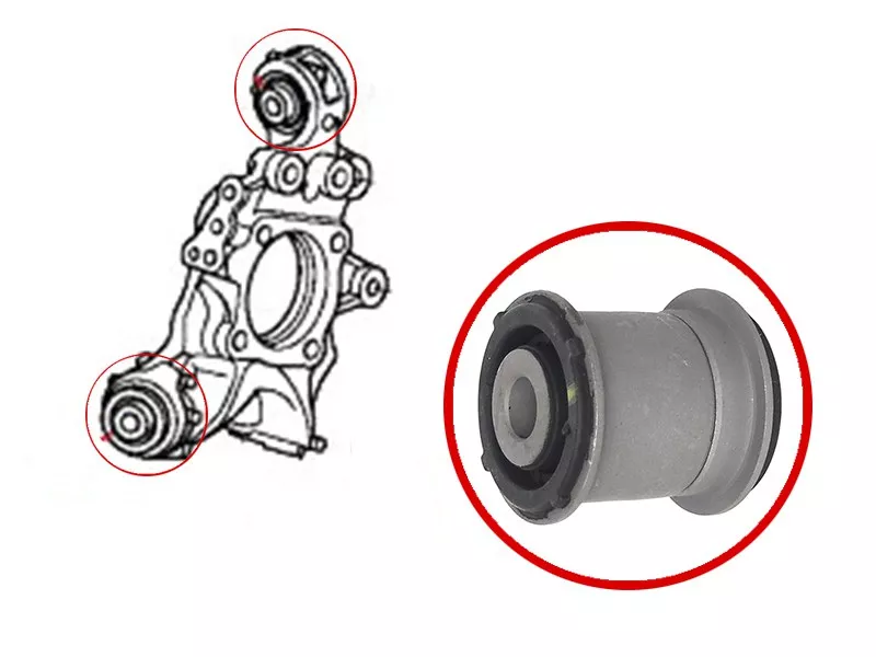 Сайлентблок цапфы Haval F7 18-22 / Honda CR-V 06-12 - Артикул ST52365SWAA01 - Производитель Sat - Фото, Отзывы, Цены 