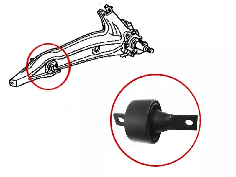 Сайлентблок рычага Honda Civic 87-00 / Civic Ferio 91-00 - Артикул ST52370SH3G70 - Производитель Sat - Фото, Отзывы, Цены 