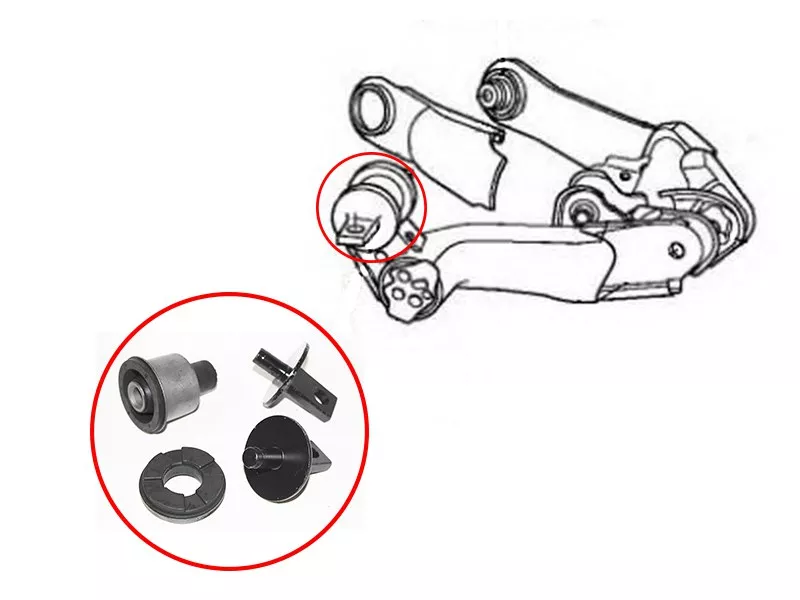 Сайлентблок рычага Honda Civic 11-15 / CR-V 06-18 - Артикул ST52370SWAA01BF - Производитель Sat - Фото, Отзывы, Цены 