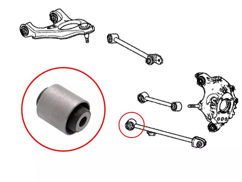 Сайлентблок Honda Accord 08-13 / Mazda 3 13-19 - Артикул ST52370TL0E00B - Производитель Sat - Фото, Отзывы, Цены 