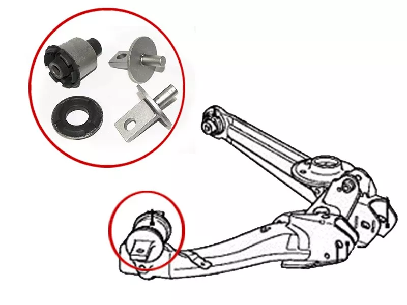 Сайлентблок рычага Honda Civic 05-15 / Stream 06-14 - Артикул ST52371SMA040BF - Производитель Sat - Фото, Отзывы, Цены 