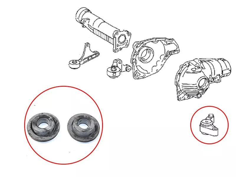 Сайлентблок редуктора Toyota Land Cruiser (J200) 07-21 / Lexus LX 07-23 - Артикул ST5238060070B - Производитель Sat - Фото, Отзывы, Цены 