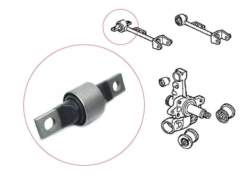 Сайлентблок рычага Honda Civic 00-06 / Civic Ferio 00-05 - Артикул ST52390S5H000 - Производитель Sat - Фото, Отзывы, Цены 