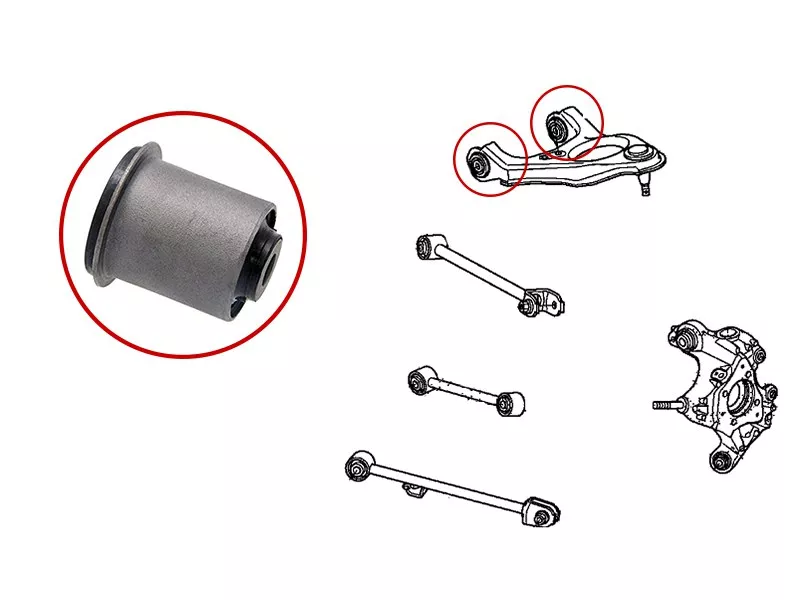 Сайлентблок рычага Honda Accord 08-13 / Acura TSX 08-14 - Артикул ST52510TL0E01B - Производитель Sat - Фото, Отзывы, Цены 