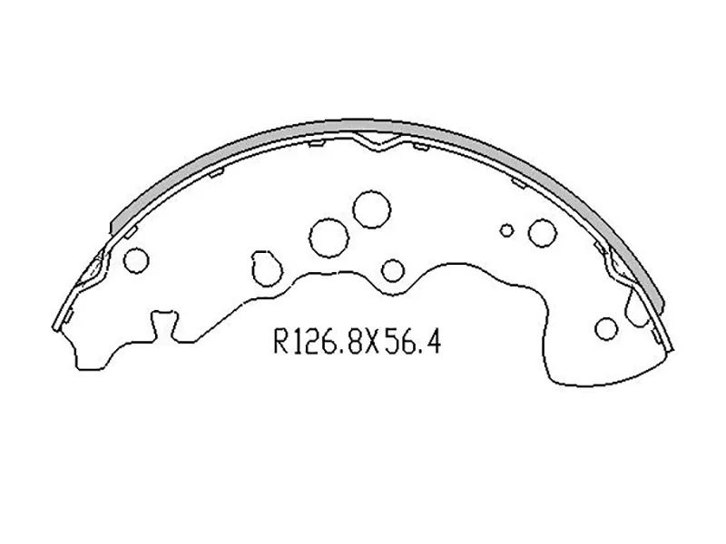 Колодки тормозные задние -ST5320052D10 Sat для SUZUKI GRAND VITARA