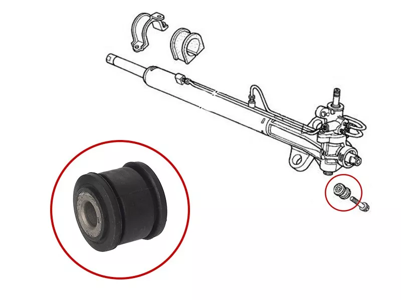 Сайлентблок рулевой рейки Honda Lagreat 99-04 / Odyssey 98-04 - Артикул ST53685S0XA01B - Производитель Sat - Фото, Отзывы, Цены 