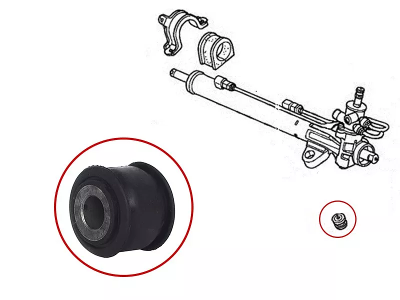 Сайлентблок рулевой рейки Acura MDX 06-13 / Honda Odyssey 06-10 - Артикул ST53685SHJA02B - Производитель Sat - Фото, Отзывы, Цены 