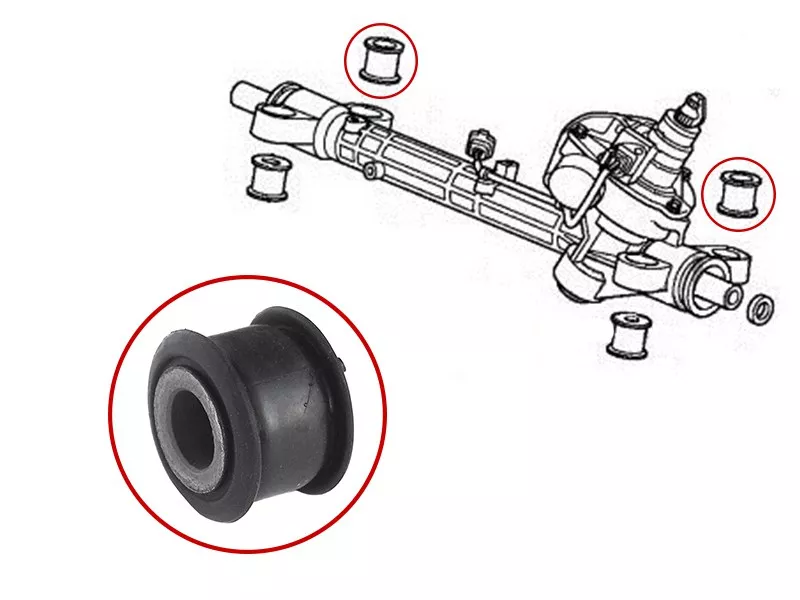 Сайлентблок рулевой рейки Honda CR-V 06-12 - Артикул ST53686SWCG01B - Производитель Sat - Фото, Отзывы, Цены 