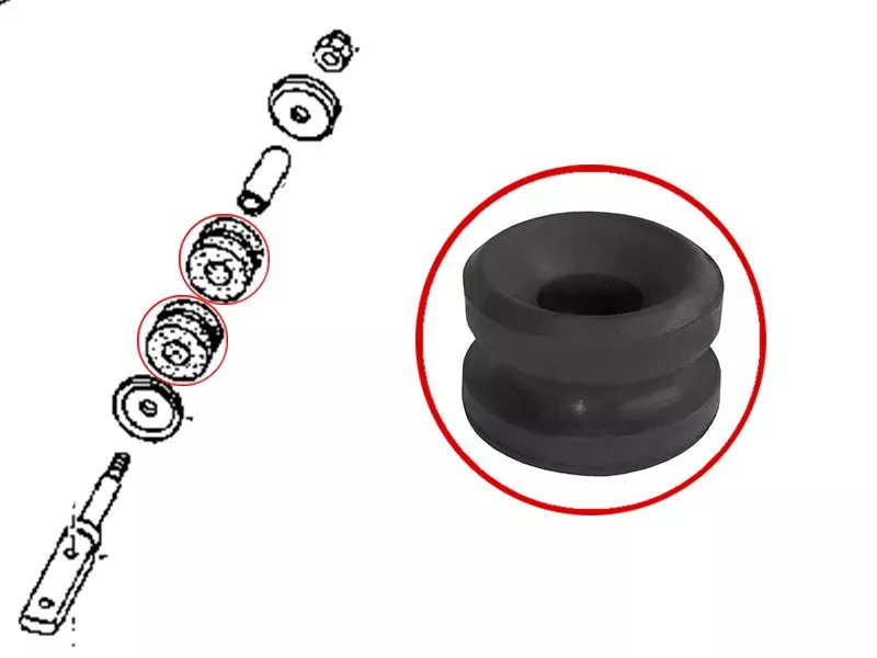 Сайлентблок рычага Nissan Atlas F 92-02 / Datsun 85-96 - Артикул ST5447601W00 - Производитель Sat - Фото, Отзывы, Цены 