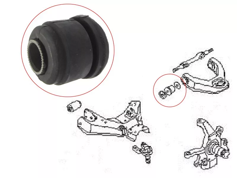 Сайлентблок рычага Nissan Terrano 86-96 / Caravan 86-01 - Артикул ST54506B9500 - Производитель Sat - Фото, Отзывы, Цены 